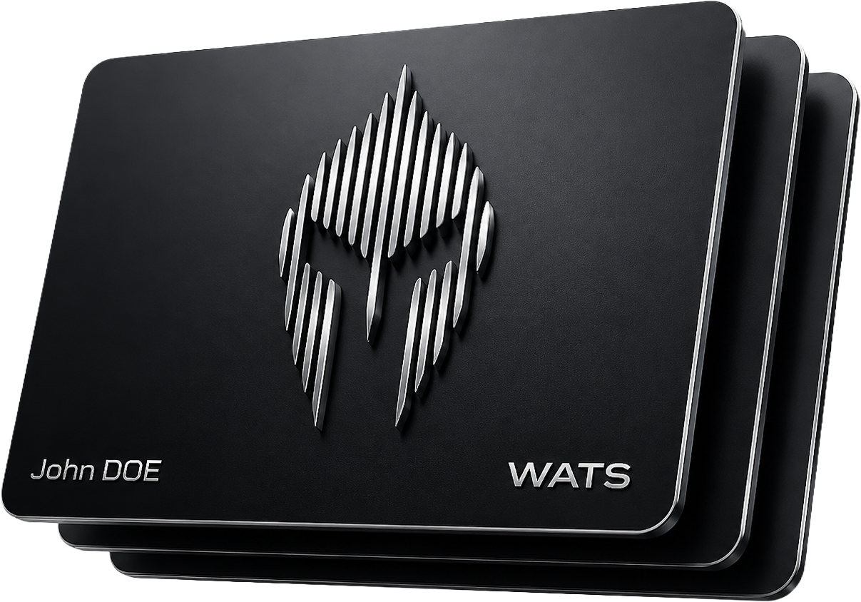 Wats Wallet card preview
